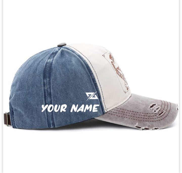 Denim Customized Baseball Cap
